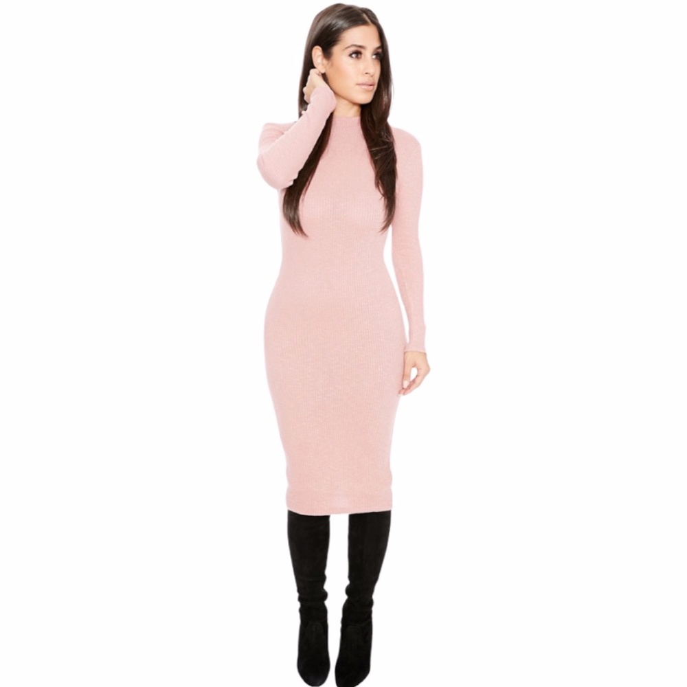 NAKED WARDROBE CANT BE RIBBED APART DRESS